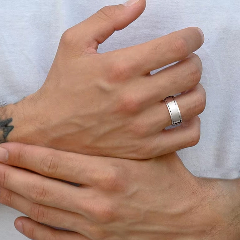 Anello Anti-stress MindfulRing™ con dedica "A mio figlio"