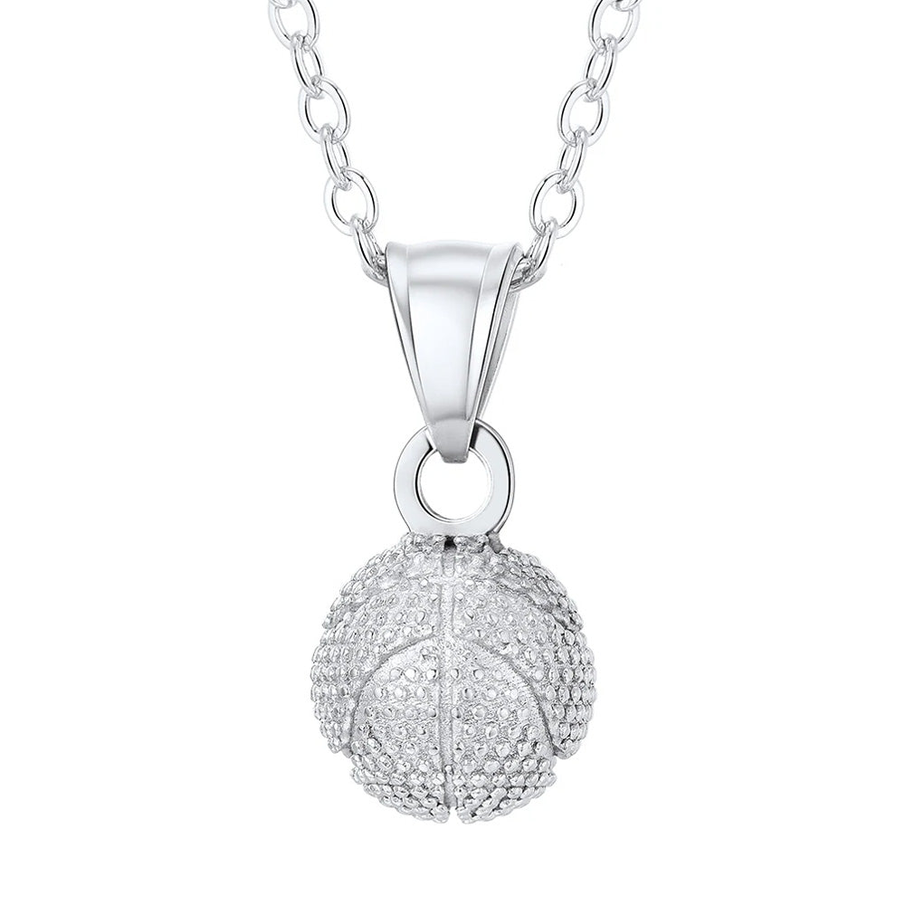 BasketBoy™ Collana palla da Basket con dedica "A mio figlio"