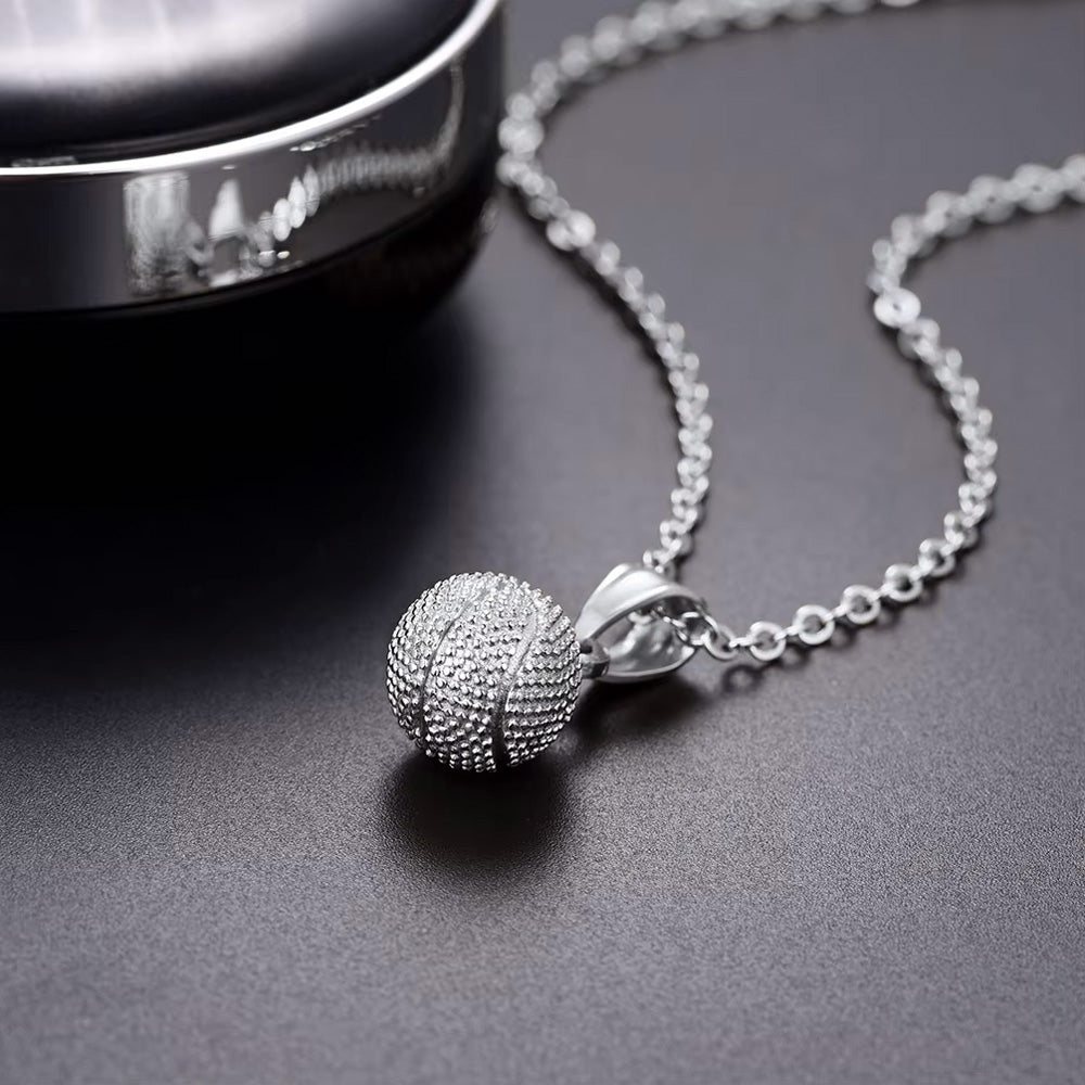 BasketBoy™ Collana palla da Basket con dedica "A mio figlio"