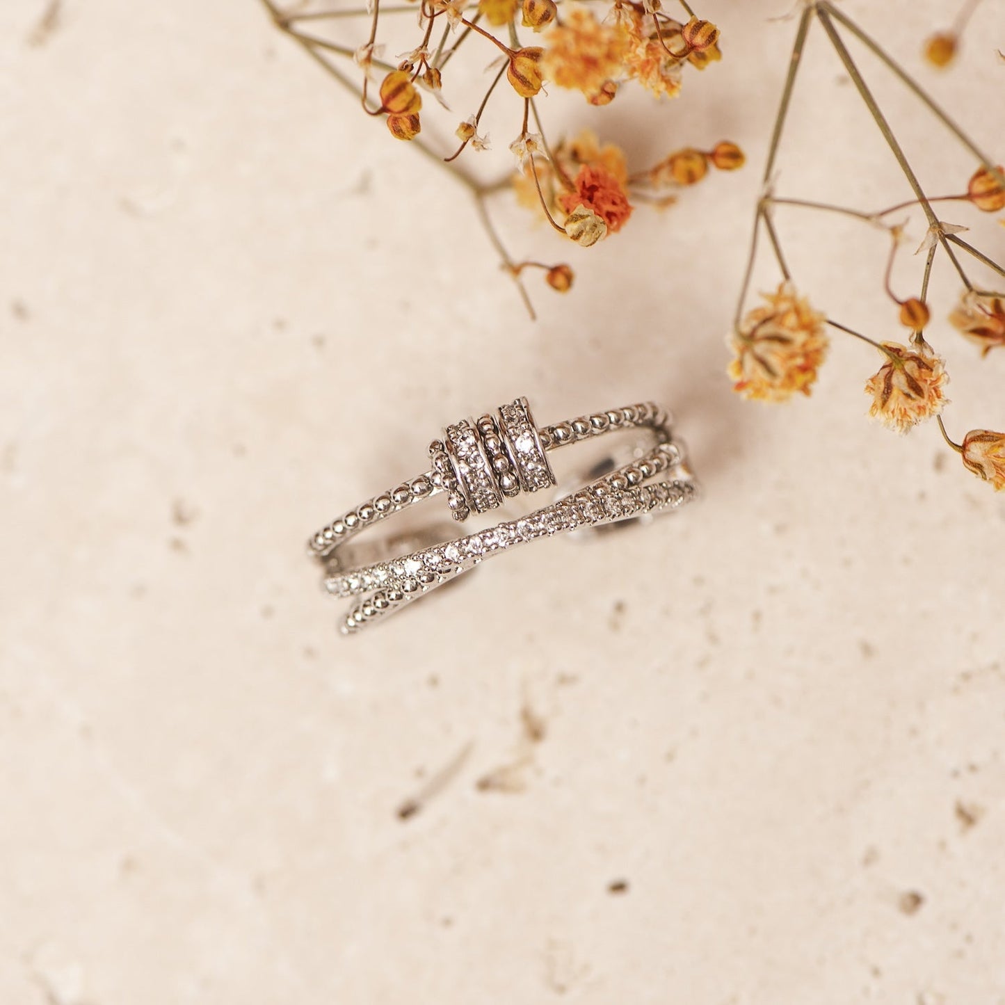 Anello Anti-stress MindfulRing™ con dedica "A mia figlia"