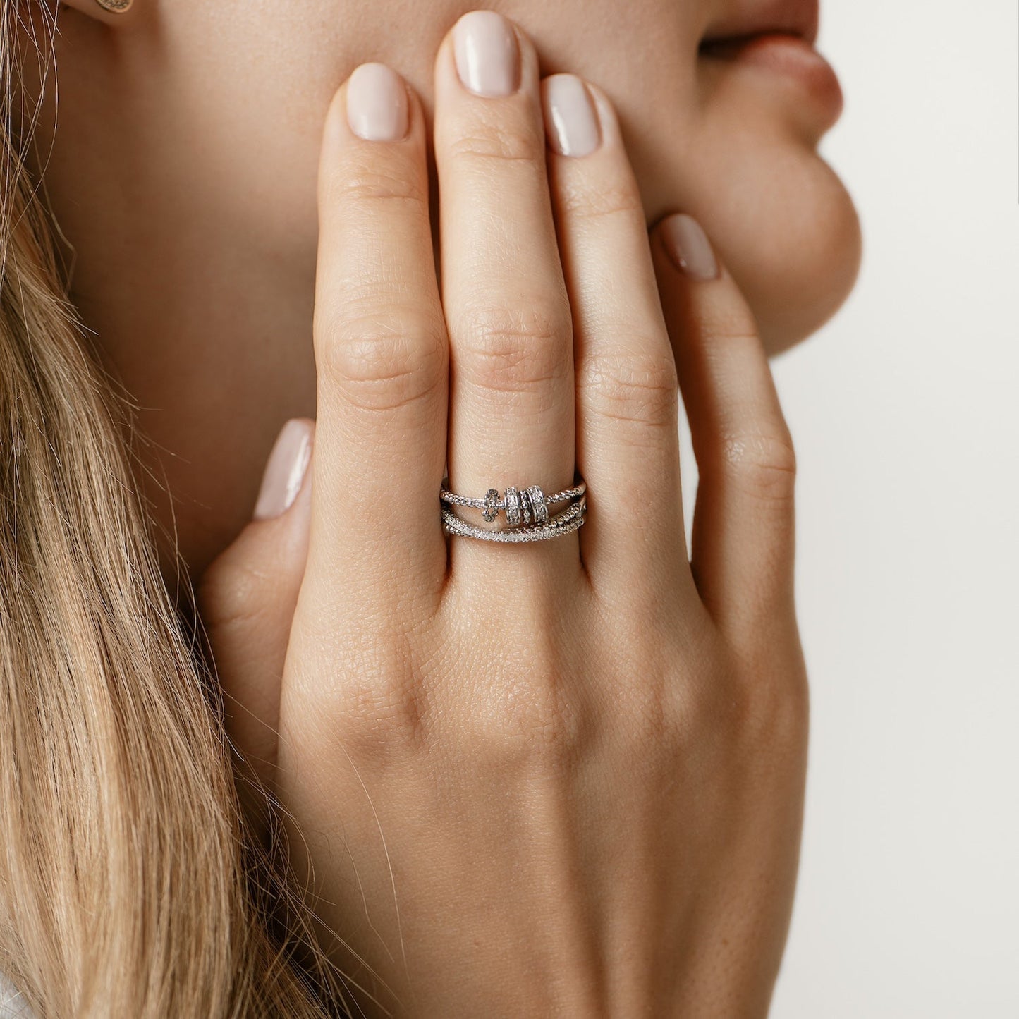Anello Anti-stress MindfulRing™ con dedica "A mia figlia"