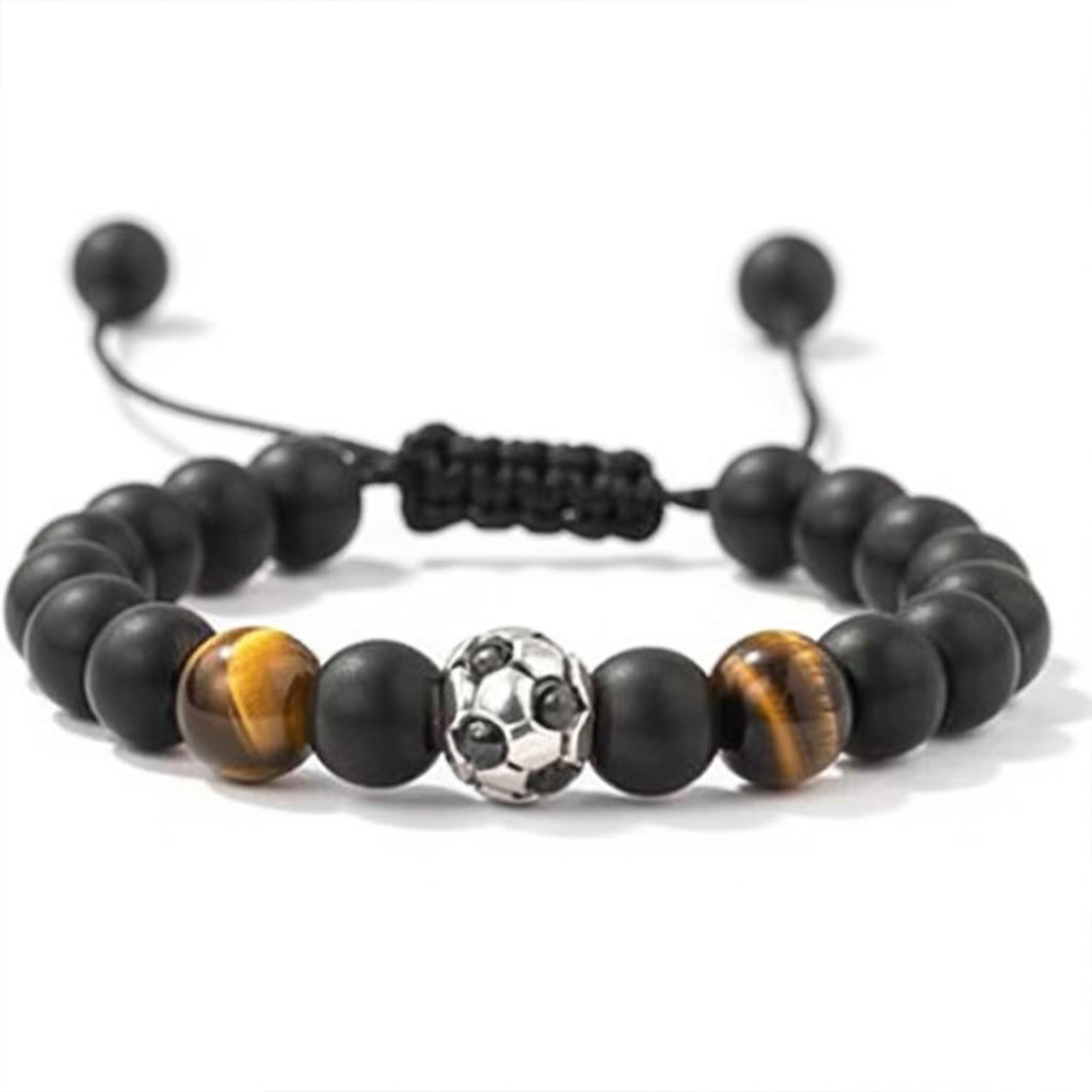 GoalGirl™ Bracciale regolabile pallone da Calcio con dedica "A mia figlia"