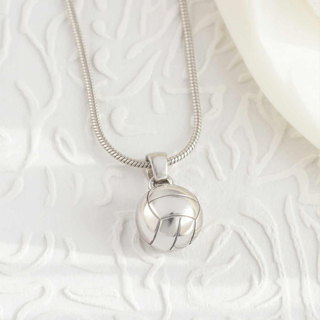 BeachGirl™ Collana palla da Beach Volley con dedica "A mia figlia"
