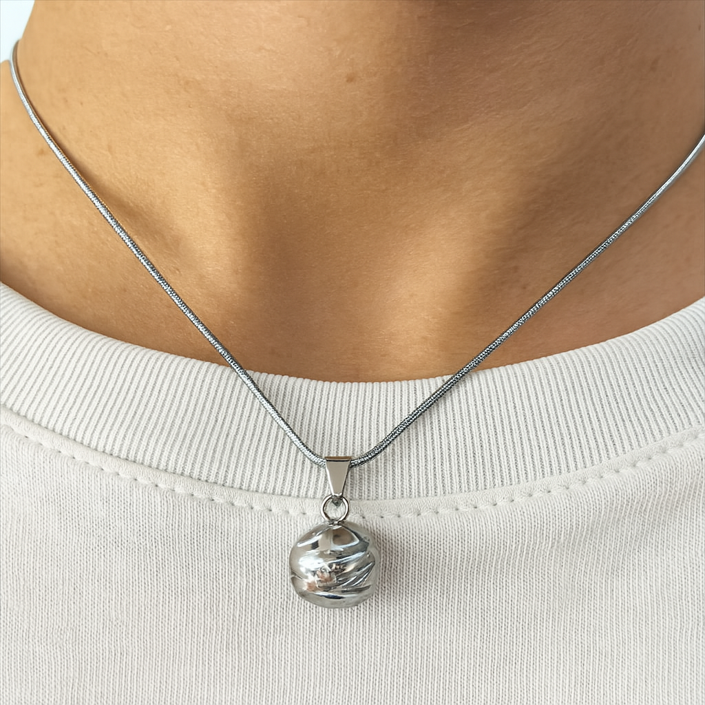 TennisGirl™ Collana palla da tennis con dedica "A mia figlia"