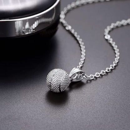BasketBoy™ Collana palla da Basket con dedica "A mio figlio"