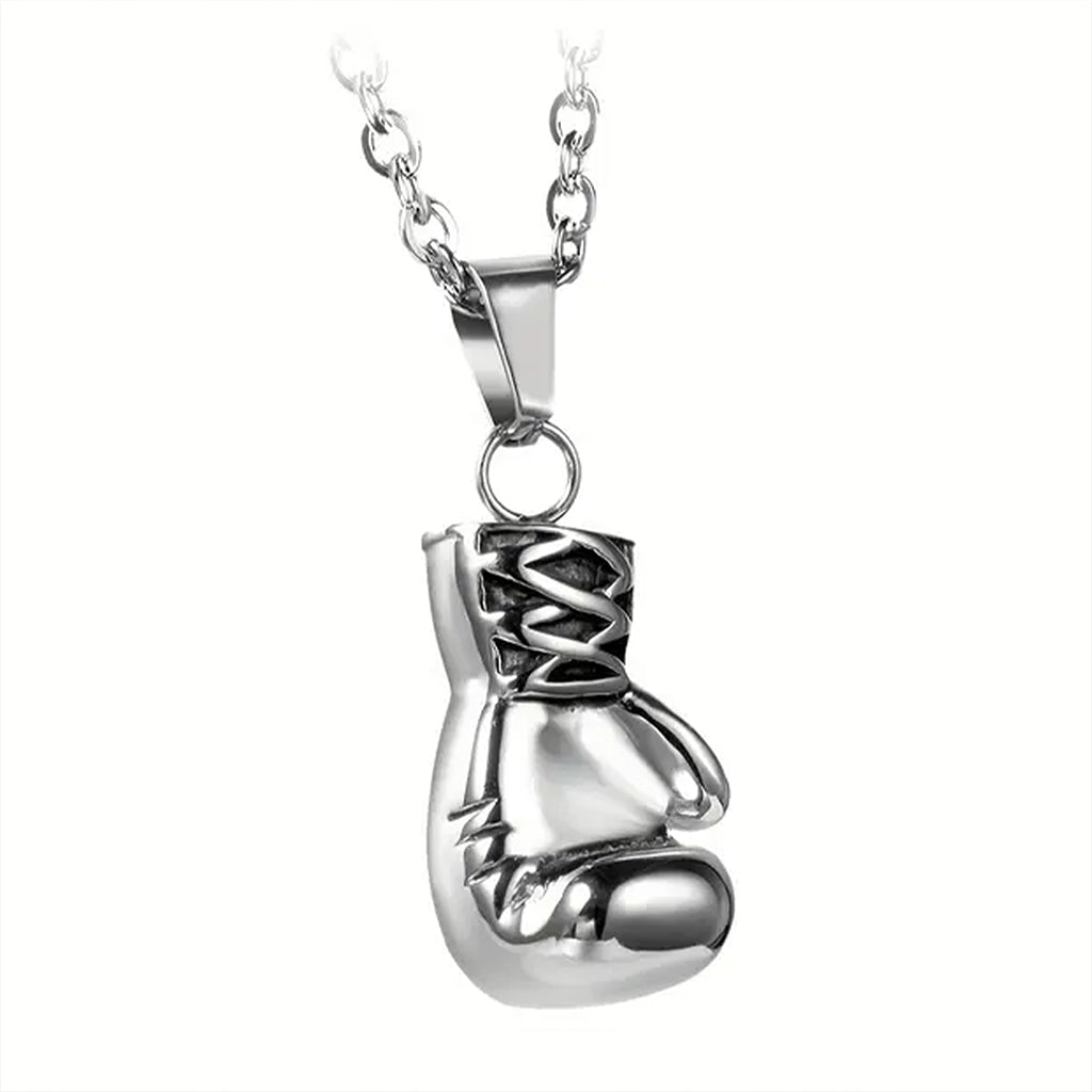 BoxeBoy™ Collana Guantone da Boxe con Dedica "A mio figlio"
