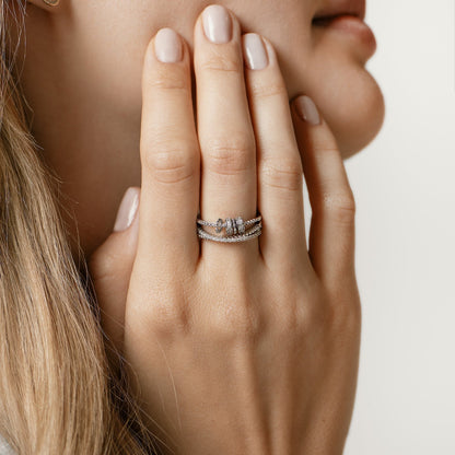 Anello Anti-stress MindfulRing™ con dedica "A mia figlia"