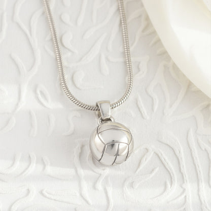 BeachGirl™ Collana palla da Beach Volley con dedica "A mia figlia"