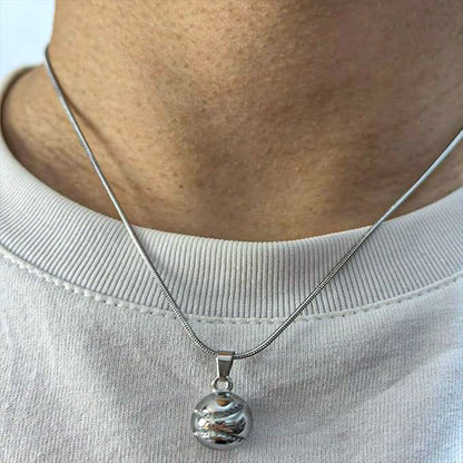 TennisBoy™ Collana palla da tennis con dedica "A mio figlio"