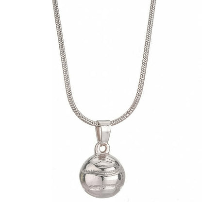 TennisBoy™ Collana palla da tennis con dedica "A mio figlio"
